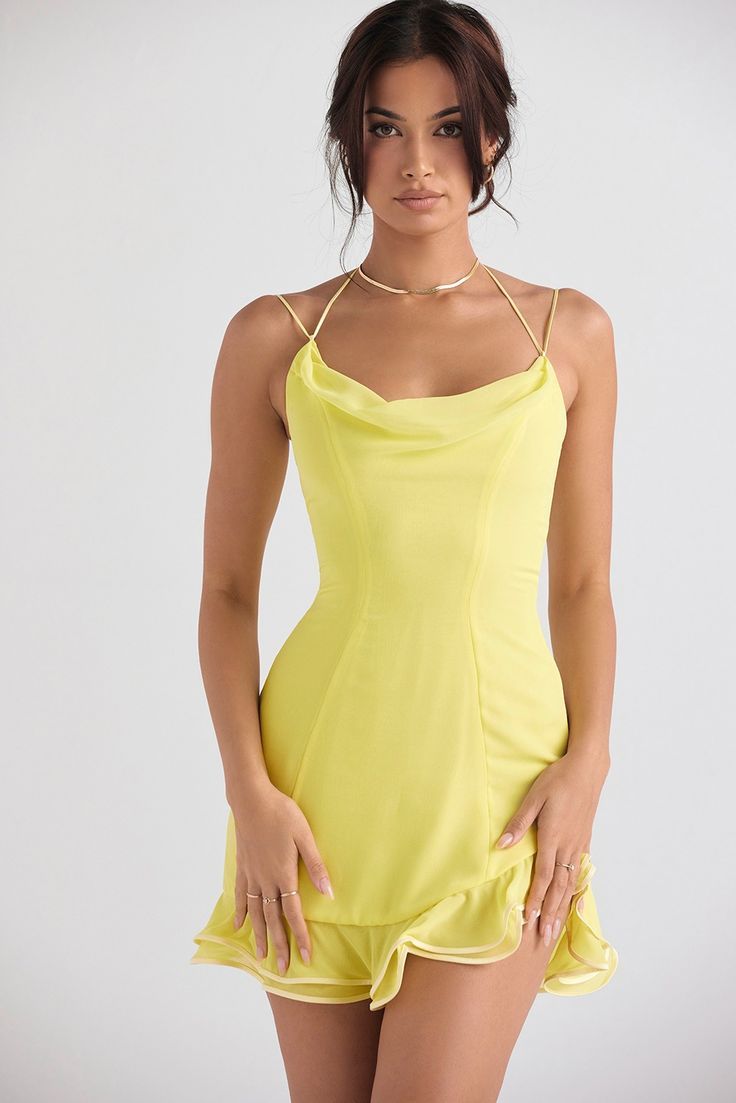 Aster Bloom Caul Dress